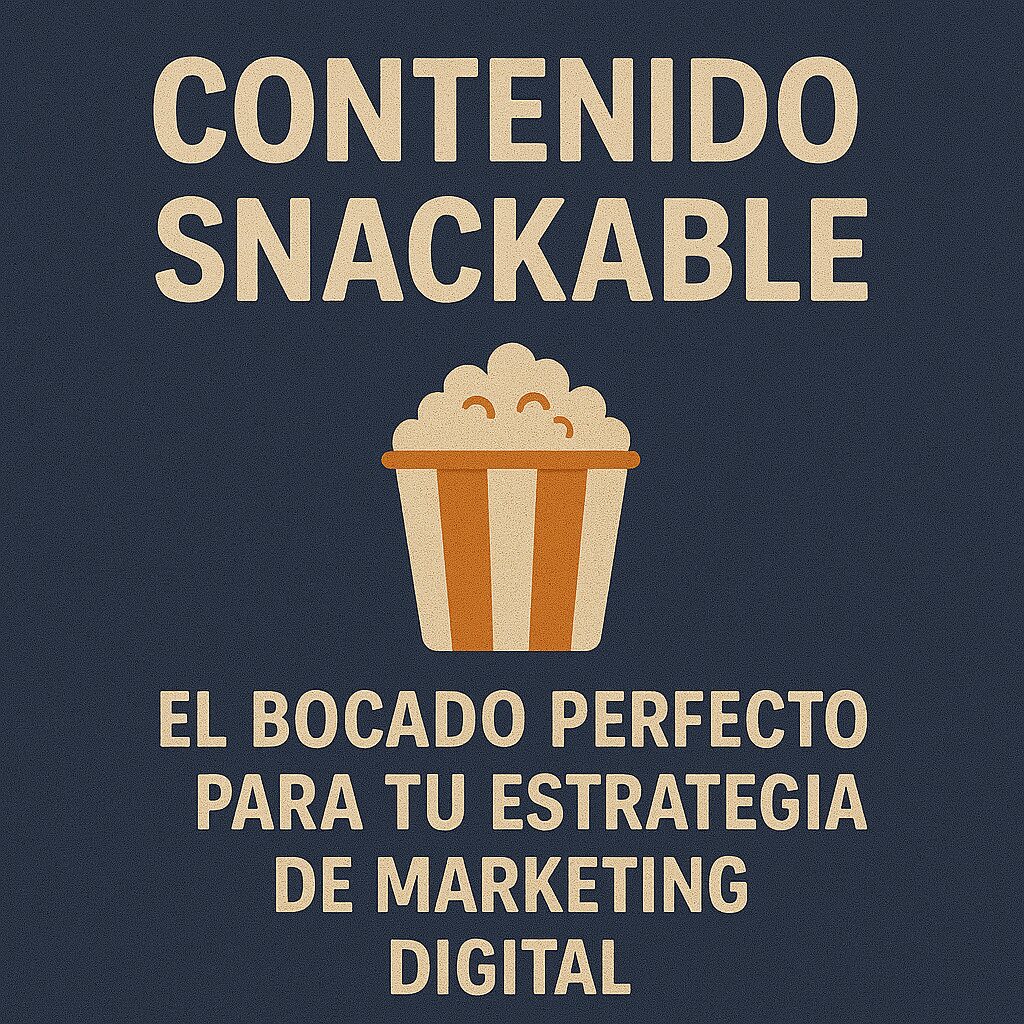 🍿 Contenido Snackable: el bocado perfecto para tu estrategia de marketing digital
