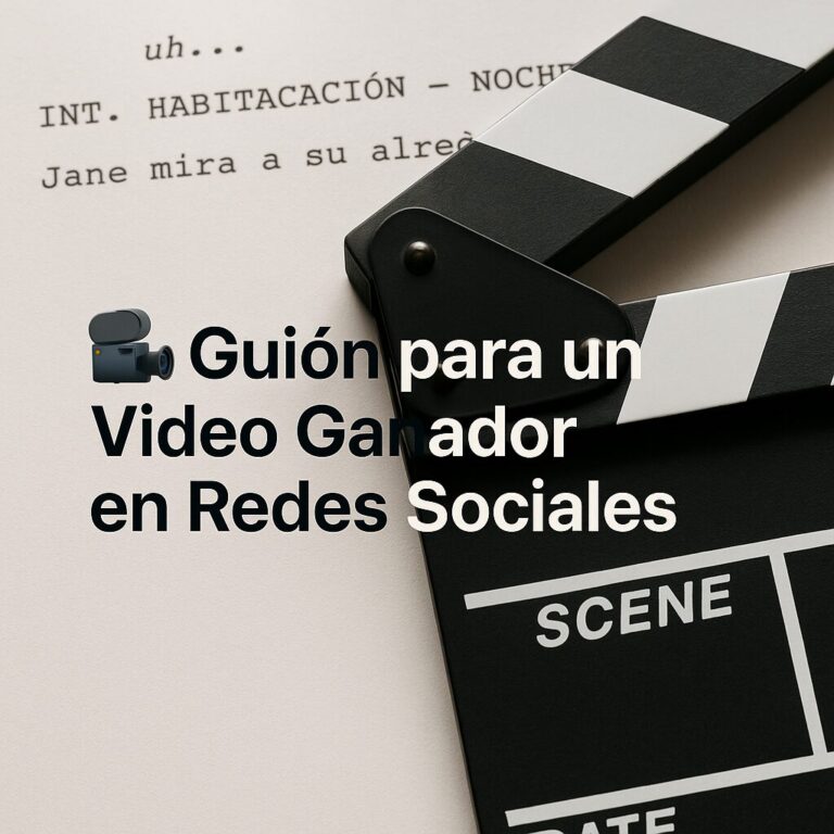 Crea guiones efectivos para videos en redes sociales y conecta con tu audiencia fácilmente.
